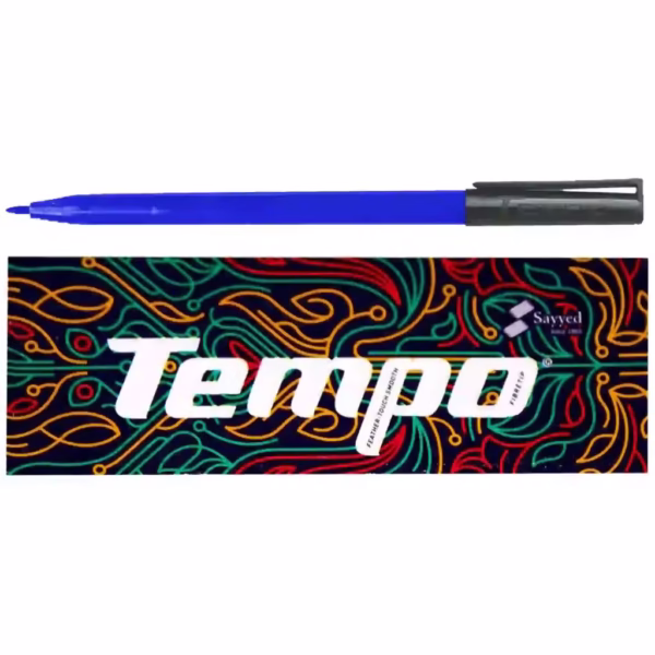 Best Piano Tempo Marker  Fiber-Tip Black / Blue - Image 2
