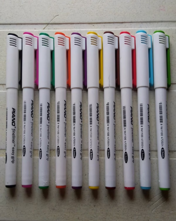 Piano Pointer Fineliner Easy Grip 0.3mm