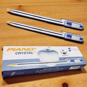 Piano Crystal Ball Pen Blue